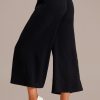 Hot High Waist Wide Leg Pants Black