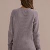 Clearance Casual Warm Up Solid Knit Autumn Winter Sweater As Picture